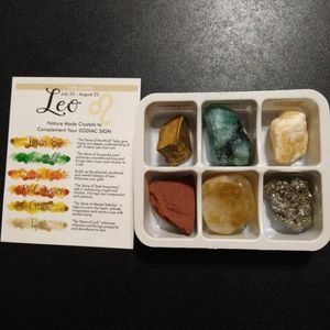 Leo Horoscope Crystals Set Of 6